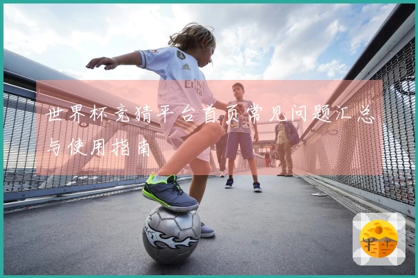 世界杯竞猜平台首页常见问题汇总与使用指南