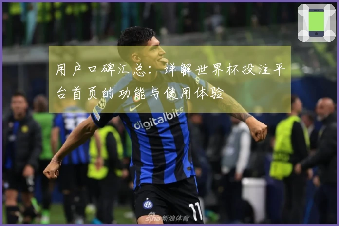 用户口碑汇总：详解世界杯投注平台首页的功能与使用体验